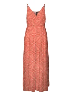 Vero Moda Sukienka w kolorze czerwonym - Sukienki - miniaturka - grafika 1