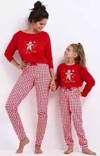 Sensis piżama dziecięca świąteczna Hazel Kids Girls Christmas, Kolor czerwony, Rozmiar 110-116, SENSIS - Primodo.com - Piżamy damskie - miniaturka - grafika 1
