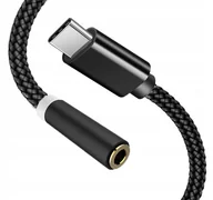 Adaptery i przejściówki - CO2 ADAPTER USB-C MINI JACK 3,5MM PRZEJŚCIÓWKA KABEL AUX DO SAMSUNG APPLE Z DAC - miniaturka - grafika 1