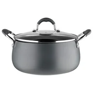 Garnki - Garnek aluminiowy Nordica z pokrywką 24 cm 5,6 l - miniaturka - grafika 1