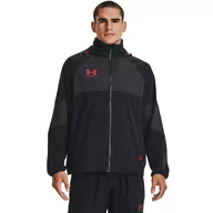 Kurtki i kamizelki sportowe męskie - Męska kurtka treningowa UNDER ARMOUR UA  Accelerate Track Jacket - miniaturka - grafika 1