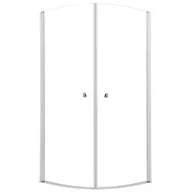Kabiny prysznicowe - Kabina prysznicowa 1/4 koła Hooked 100x100x200 cm profile chromowane Sealskin - miniaturka - grafika 1