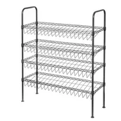 Szafki na buty - Stojak na obuwie Tola bis grafit - miniaturka - grafika 1