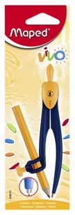 Maped CYRKIEL ESSENTIALS PLASTIKOWY Z OŁÓWEKIEM - Artykuły biurowe - miniaturka - grafika 2