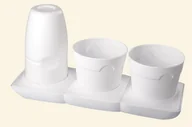 Systemy inteligentnych domów - Minigarden Minigarden Basic S Pots White MGBSSPOTSWH - miniaturka - grafika 1
