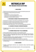 Instrukcje stanowiskowe BHP - IAG02 INSTRUKCJA BHP PRZY OBSŁUDZE PATELNI ELEKTRYCZNEJ, FN - FOLIA SAMOPRZYLEPNA; (245X350MM) - miniaturka - grafika 1
