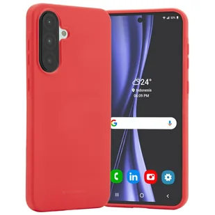 Etui Mercury Soft do Samsung Galaxy A56 czerwony - Etui i futerały do telefonów - miniaturka - grafika 1