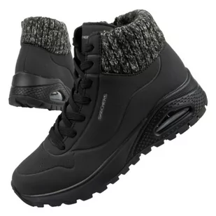 Buty Skechers Uno Rugged W 167988 (kolor Czarny, rozmiar 38.5) - Buty sportowe damskie - miniaturka - grafika 1