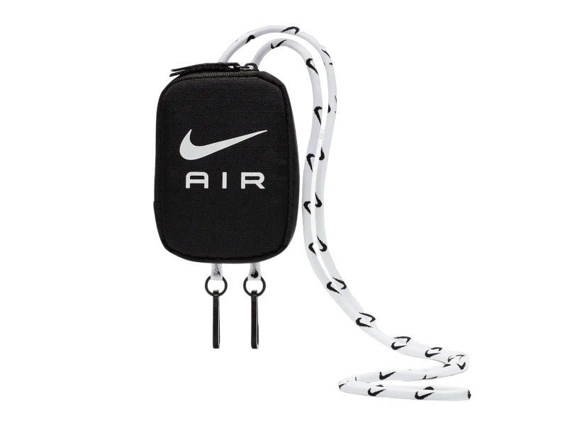 Saszetka Portfel na smyczy Nike AIR Small Neck Pouch Black