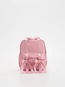 Plecaki - Reserved - Plecak z kokardkami - różowy - miniaturka - grafika 1