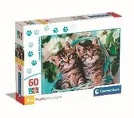 Puzzle - Puzzle 60 Super Kolor Lovely Kitty Twins - miniaturka - grafika 1