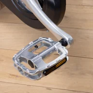Pedały rowerowe - Pedały rowerowe miejskie Elops Mobility 100 aluminium - miniaturka - grafika 1