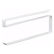 Stojaki na ręczniki papierowe - Biały wiszący uchwyt na ścierki kuchenne Yamazaki Tower - miniaturka - grafika 1