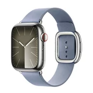 Akcesoria do smartwatchy - Apple pasek w kolorze lawendowego błękitu z klamrą nowoczesną do koperty 38/40/41 mm rozmiar L - miniaturka - grafika 1