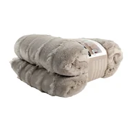 Koce - Koc dekoracyjny 150 x 200 cm Smukee Home, szary - miniaturka - grafika 1