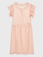 Sukienki i spódniczki dla dziewczynek - Guess Sukienka codzienna J3GK25 WA2T0 Beżowy Regular Fit - miniaturka - grafika 1