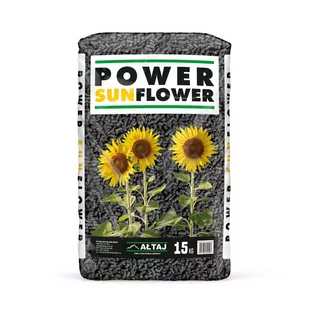 Pellet z łuski słonecznika Power Sun Flower - Materiały opałowe - miniaturka - grafika 1