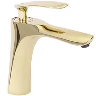 Baterie umywalkowe - Rea Orbit bateria umywalkowa stojąca złota REA-B2050 - miniaturka - grafika 1