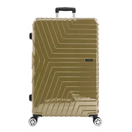 Walizki - Walizka podróżnicza z ABS-u bagaż 30" - złota Semi Line - miniaturka - grafika 1