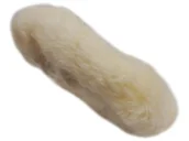 Tarcze do pił - Futro polerskie z rzepem 180mm wełna Dedra DED79554 - miniaturka - grafika 1