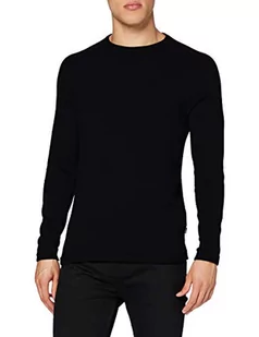 Blend Sweter męski, czarny, L - Swetry męskie - miniaturka - grafika 1