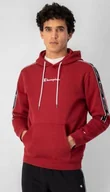Bluzy męskie - CHAMPION BLUZA MĘSKA BORDOWA Z KAPTUREM L Y5E - miniaturka - grafika 1