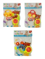 Zabawki interaktywne dla dzieci - Zabawka dla malucha grzechotki i gryzaczki - SWEDE - miniaturka - grafika 1