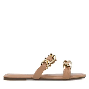 Klapki MEXX WYL021123-01 Brązowy - Klapki i japonki damskie - miniaturka - grafika 1