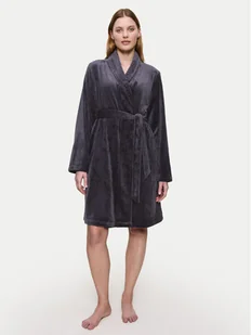 Triumph Szlafrok Robes Fleece Robe 01 10216526 Szary - Szlafroki damskie - miniaturka - grafika 1