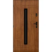 Drzwi zewnętrzne - Drzwi zewnętrzne Borneo 90L Złoty Dąb - miniaturka - grafika 1