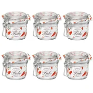 Pojemniki kuchenne - 6x Słoik Bormioli Rocco Fido 200 ml - miniaturka - grafika 1