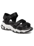 Sandały damskie - Skechers Sandały Fresh Catch 31514 /BLK Czarny - miniaturka - grafika 1