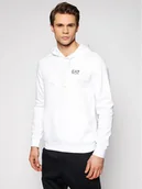 Bluzy męskie - EA7 Emporio Armani Bluza 8NPM04 PJ05Z 1100 Biały Regular Fit - miniaturka - grafika 1