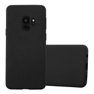 Etui Pokrowiec Do Samsung Galaxy S9 Obudowa w FROST CZARNY TPU Silikon Case Cover Ochronny Plecki Cadorabo - Etui i futerały do telefonów - miniaturka - grafika 1