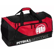 Torby sportowe - Pit Bull Torba Treningowa Big Duffle Logo TNT Black/Red - miniaturka - grafika 1
