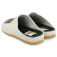 Kapcie damskie - HOT POTATOES Damskie kapcie Bersbach, szare, 40 EU - miniaturka - grafika 1