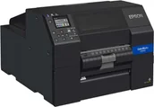 Drukarki kart i etykiet - Epson ColorWorks C6500Pe (mk) C31CH77202MK, kolorowa drukarka etykiet, peeler, disp., USB, Ethernet, black - miniaturka - grafika 1