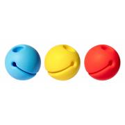 Piłki dla dzieci - MOLUK MOLUK 2843361 MOX piłka do zabawy, zestaw 3 sztuk, innowacyjna zabawka z silikonu, zabawka edukacyjna od 0+ miesięcy, kolorowa 2843361 - miniaturka - grafika 1