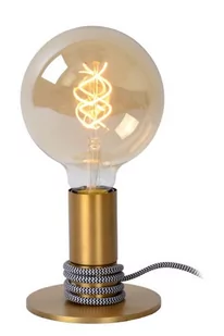 Lucide MARIT Satynowy brąz E27 Lampka stołowa 45576/01/02 45576/01/02 - Lampy stojące - miniaturka - grafika 1