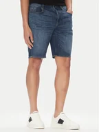 Spodenki męskie - Armani Exchange Szorty jeansowe XM000073 AF13089 MB002 Granatowy Slim Fit - miniaturka - grafika 1