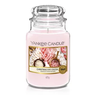 Świece - Yankee Candle Christmas Eve Cocoa słoik duży 623g 1631337E - grafika 1