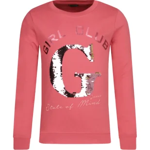 Guess Bluza | Regular Fit - Bluzy dla dziewczynek - miniaturka - grafika 1