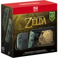 Konsola NINTENDO Switch 2 The Legend of Zelda – 40th Anniversary Edition Czarno-złoty