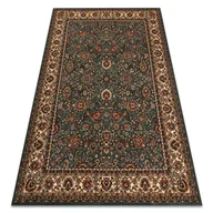 Dywany - Dywan wełniany KASHQAI 4362 410 ornament / beż zielony 160x240 cm - miniaturka - grafika 1