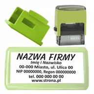 Zabawki kreatywne - Pieczątka Wagraf B4S Do 8 Wersów Firmowa Logo Personalizowana Kolory - miniaturka - grafika 1
