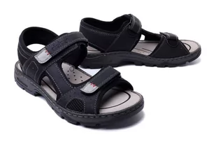 RIEKER 26156-02 black, sandały męskie - Rieker - Sandały męskie - miniaturka - grafika 1