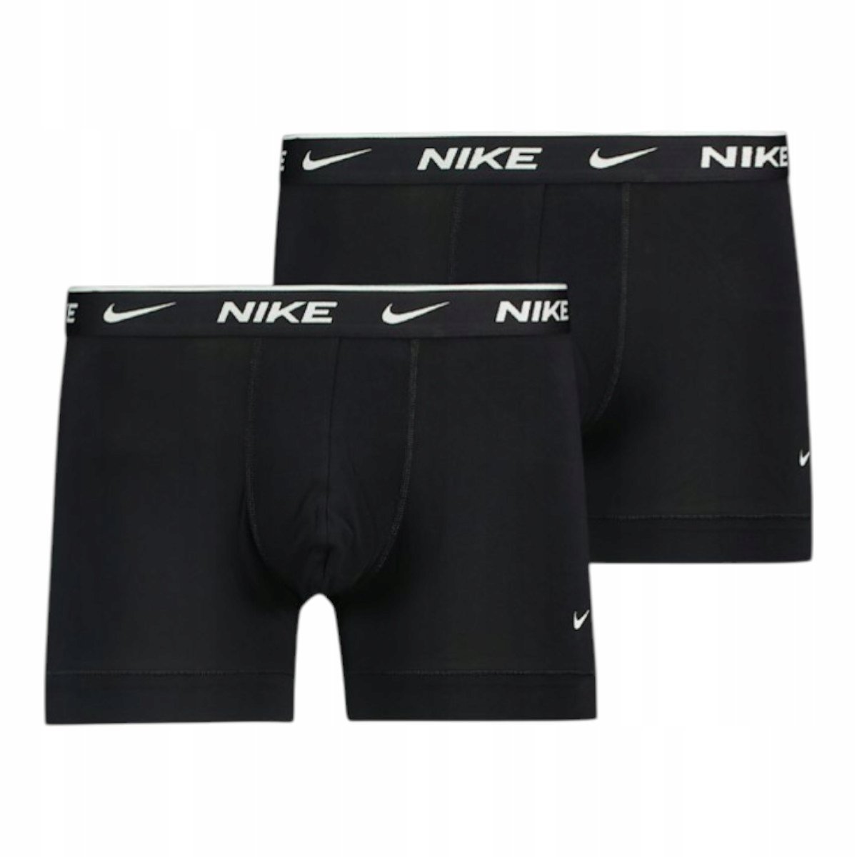 NIKE BOKSERKI MĘSKIE MAJTKI COTTON STRETCH TRUNK CZARNE r.M