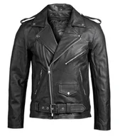 Moda i Uroda OUTLET - kurtka RAMONESKA - SPLIT LEATHER -4XL - miniaturka - grafika 1