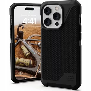 UAG Metropolis LT - obudowa ochronna do iPhone 14 Pro kompatybilna z MagSafe kevlar - czarna - Etui i futerały do telefonów - miniaturka - grafika 3