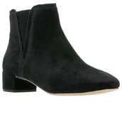 Botki damskie - Orabella Ruby [black suede] - rozmiar 42 - miniaturka - grafika 1